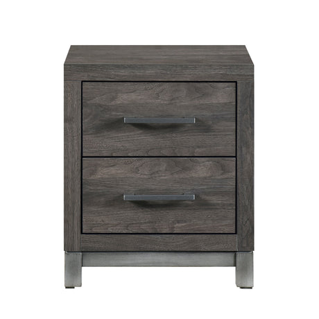 Zephyr Brownish Gray Panel Bedroom Set by Homelegance at Eve Furniture