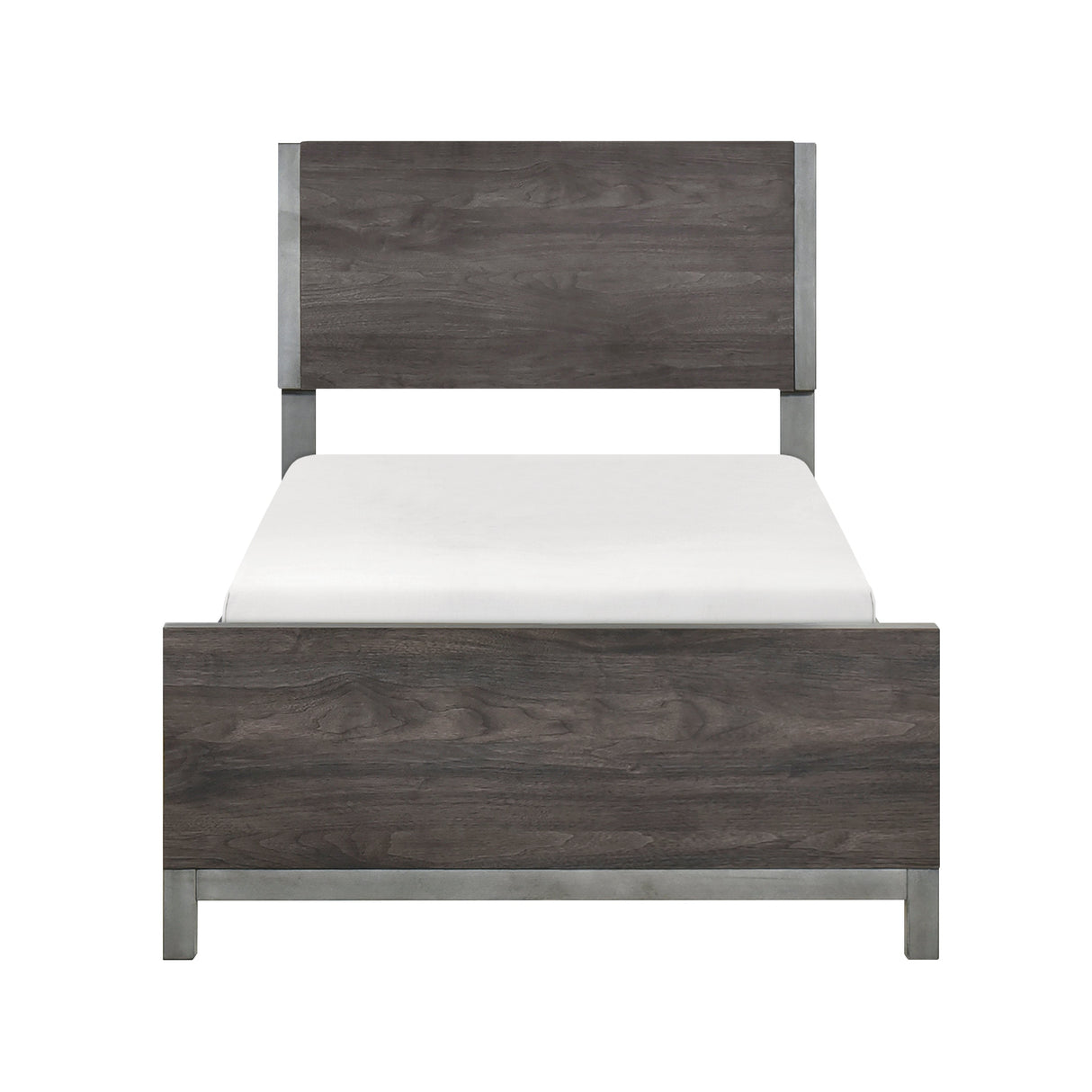 Zephyr Brownish Gray Panel Youth Bedroom Set by Homelegance at Eve Furniture