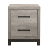 Zephyr Light Gray Panel Youth Bedroom Set by Homelegance at Eve Furniture
