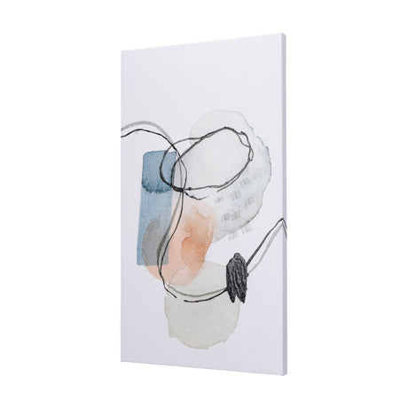 A Cloudy Afternoon I by Mercana Studio a Hand Embellished Textured Canvas by Mercana at Eve Furniture