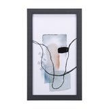 A Cloudy Afternoon III by Mercana Studio a Hand Embellished Textured Framed Art Print by Mercana at Eve Furniture