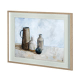 A Collection of Jars by Steven Johnson Hand Embellished Textured Framed Art Photo Matted under Glass by Mercana at Eve Furniture