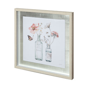 A Country Weekend X by Mercana Studio Hand Embellished Textured Framed Art Print Matted under Glass by Mercana at Eve Furniture