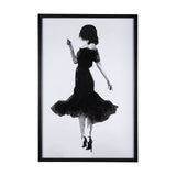 A Dancing Night II by Mercana Studio a Hand Embellished Textured Framed Art Print Matted under Glass by Mercana at Eve Furniture