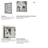 A Dogs Many Faces by Mercana Studio Hand-Embellished Framed Artwork Matted under Glass by Mercana at Eve Furniture