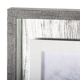A Fresh Winter Morning I by Mercana Studio Hand Embellished Framed Art Print Matted under Glass by Mercana at Eve Furniture