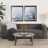 A Fresh Winter Morning I by Mercana Studio Hand Embellished Framed Art Print Matted under Glass by Mercana at Eve Furniture