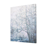 A Fresh Winter Morning II by Mercana Studio a Hand Embellished Textured Canvas by Mercana at Eve Furniture