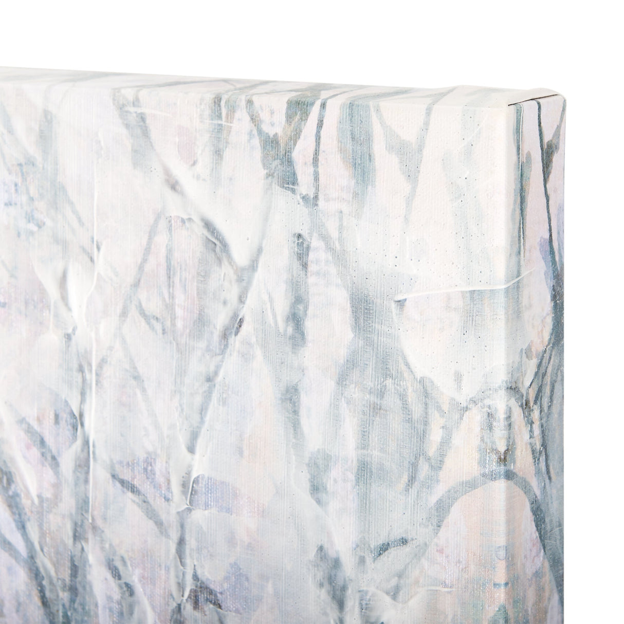 A Fresh Winter Morning II by Mercana Studio a Hand Embellished Textured Canvas by Mercana at Eve Furniture