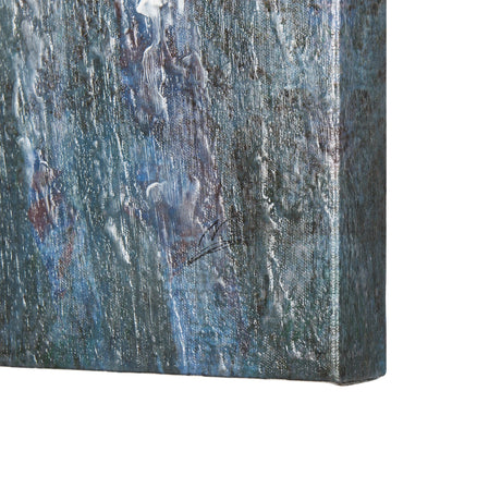A Fresh Winter Morning II by Mercana Studio a Hand Embellished Textured Canvas by Mercana at Eve Furniture
