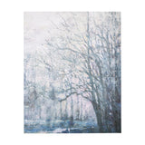 A Fresh Winter Morning II by Mercana Studio a Hand Embellished Textured Canvas by Mercana at Eve Furniture