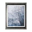 A Fresh Winter Morning II by Mercana Studio Hand Embellished Framed Art Print Matted under Glass by Mercana at Eve Furniture