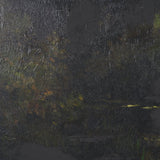 A River Landscape with Storks by Charles-Francois Daubigny Textured Framed Artwork Matted by Mercana at Eve Furniture