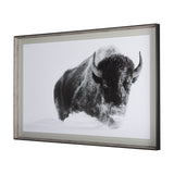 A Struggle by Mercana Studio a Hand Embellished Textured Framed Photo Art Print Matted under Glass by Mercana at Eve Furniture