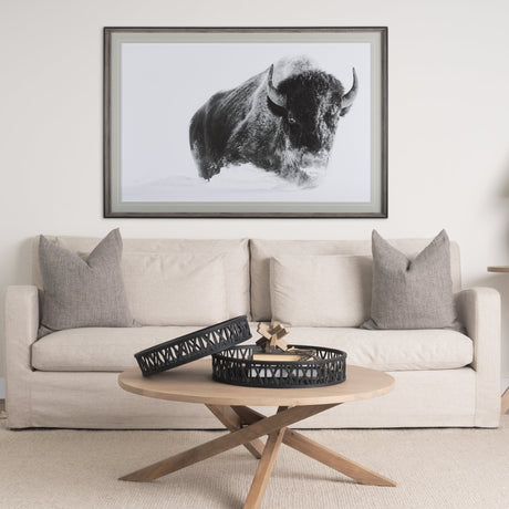 A Struggle by Mercana Studio a Hand Embellished Textured Framed Photo Art Print Matted under Glass by Mercana at Eve Furniture
