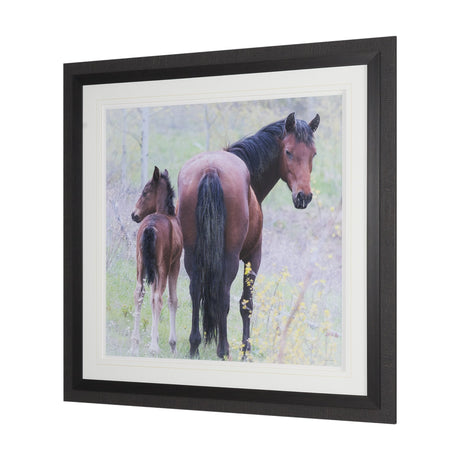 A Watchful Bond by Chad Mackay Hand Embelished Framed Art Print Matted under Glass by Mercana at Eve Furniture