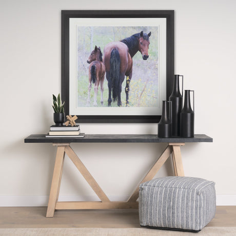 A Watchful Bond by Chad Mackay Hand Embelished Framed Art Print Matted under Glass by Mercana at Eve Furniture