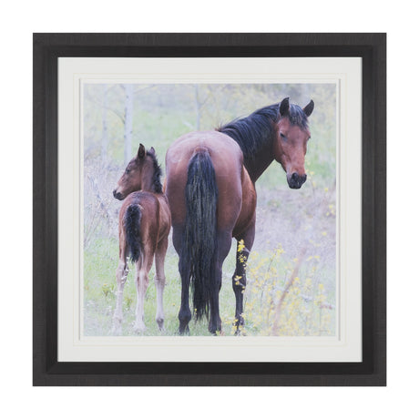 A Watchful Bond by Chad Mackay Hand Embelished Framed Art Print Matted under Glass by Mercana at Eve Furniture