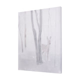 A Winter Day in Forest I by Mercana Studio a Hand Embellished Textured Canvas by Mercana at Eve Furniture