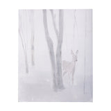 A Winter Day in Forest I by Mercana Studio a Hand Embellished Textured Canvas by Mercana at Eve Furniture