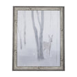 A Winter Day in Forest I by Mercana Studio Hand Embellished Framed Art Print Matted under Glass by Mercana at Eve Furniture