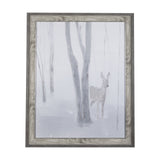 A Winter Day in Forest I by Mercana Studio Hand Embellished Framed Art Print Matted under Glass by Mercana at Eve Furniture
