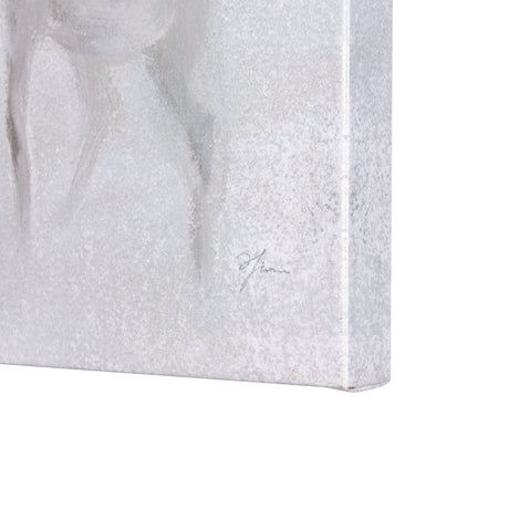 A Winter Day in Forest II by Mercana Studio a Hand Embellished Textured Canvas by Mercana at Eve Furniture