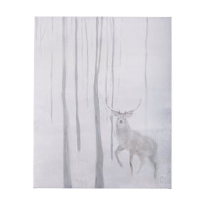 A Winter Day in Forest II by Mercana Studio a Hand Embellished Textured Canvas by Mercana at Eve Furniture