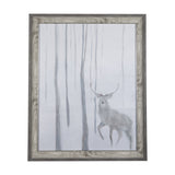 A Winter Day in Forest II by Mercana Studio Hand Embellished Framed Art Print Matted under Glass by Mercana at Eve Furniture