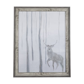 A Winter Day in Forest II by Mercana Studio Hand Embellished Framed Art Print Matted under Glass by Mercana at Eve Furniture