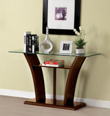 Manhattan Brown Cherry Sofa Table by Furniture of America at Eve Furniture
