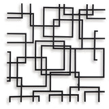 Aadanton Black Wall Decor by Ashley at Eve Furniture