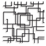 Aadanton Black Wall Decor by Ashley at Eve Furniture