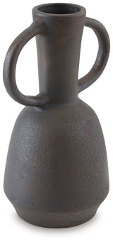 Aadeen Distressed Brown Vase by ASHLEY FURNITURE at Eve Furniture