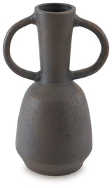 Aadeen Distressed Brown Vase by ASHLEY FURNITURE at Eve Furniture