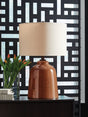Aaleahya Rust Table Lamp by Ashley at Eve Furniture