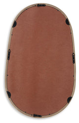 Aarilynn Antique Brown Accent Mirror by Ashley at Eve Furniture