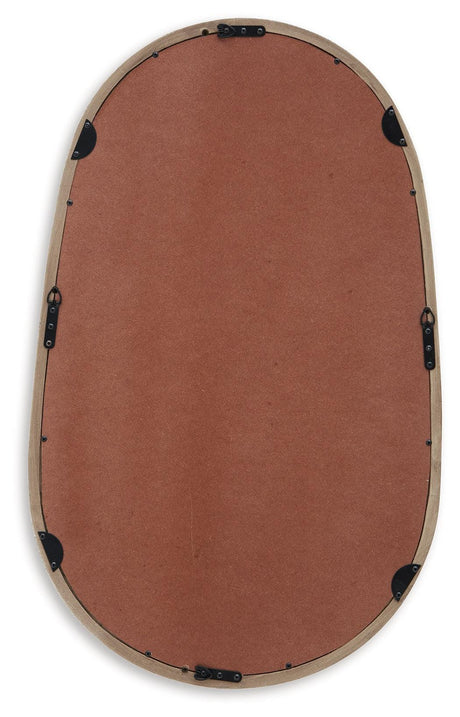 Aarilynn Antique Brown Accent Mirror by Ashley at Eve Furniture