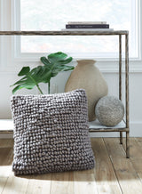 Aavie Gray Pillow by Ashley at Eve Furniture