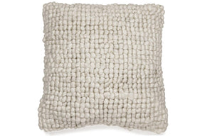 Aavie Ivory Pillow by Ashley at Eve Furniture