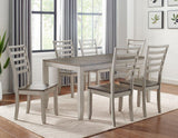 Abacus 48-60 inch Dining Table w/12″ Butterfly Leaf by Steve Silver at Eve Furniture