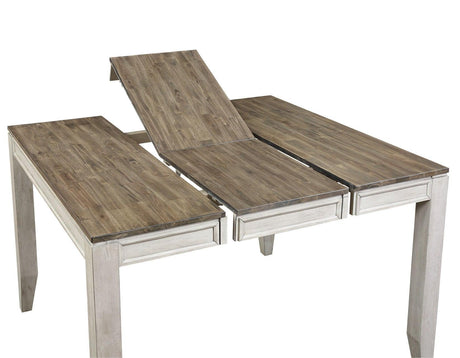 Abacus 54-inch w/18-inch Butterfly Leaf Counter Table by Steve Silver at Eve Furniture