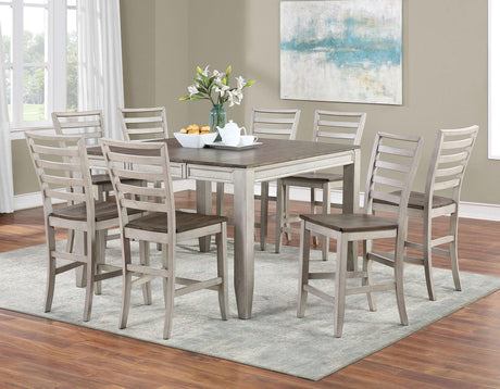 Abacus 54-inch w/18-inch Butterfly Leaf Counter Table by Steve Silver at Eve Furniture