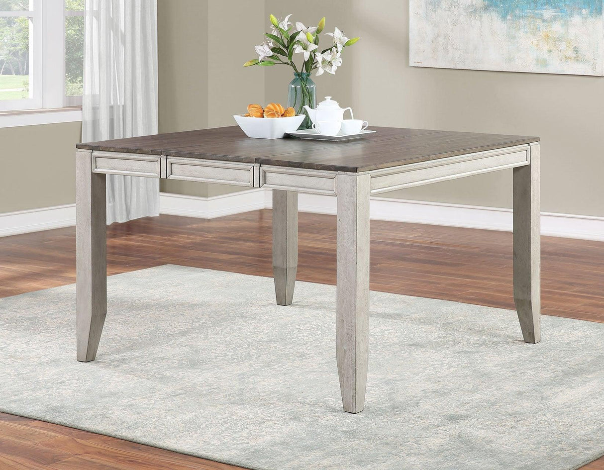 Abacus 5-Piece Counter Dining Set(Counter Table & 4 Counter Chairs) by Steve Silver at Eve Furniture