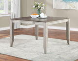 Abacus 5-Piece Counter Dining Set(Counter Table & 4 Counter Chairs) by Steve Silver at Eve Furniture