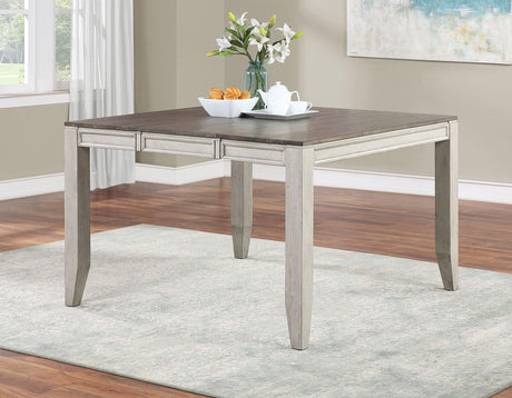 Abacus 5-Piece Counter Dining Set(Counter Table & 4 Counter Chairs) by Steve Silver at Eve Furniture