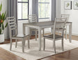 Abacus 5-Piece Dining Set(Table & 4 Side Chairs) by Steve Silver at Eve Furniture