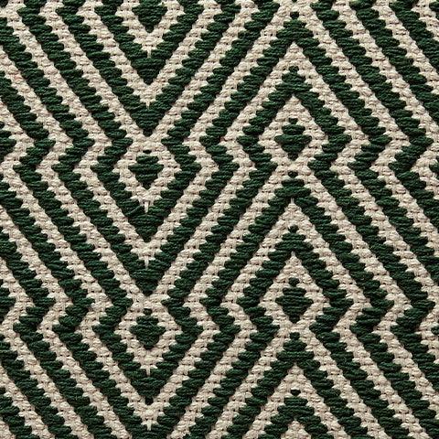 Abacy Green/Ivory Pouf by Ashley at Eve Furniture