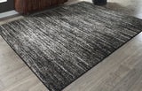 Abageal Black/White Medium Rug