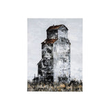 Abandoned Grain Elevator I by Mercana Studio a Hand Embellished Textured Canvas by Mercana at Eve Furniture